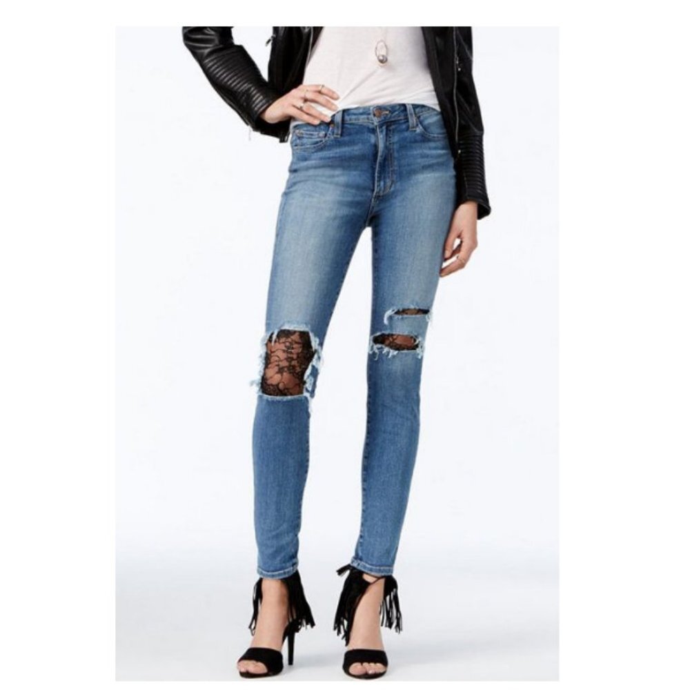 NWT Joe's Jeans Charlie High Rise Skinny Brooke Medium Wash Jeans Size 26